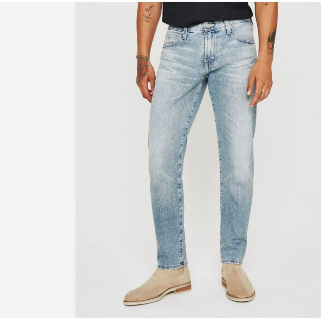 Nwt Men's Ag Tellis Slim Straight Jeans